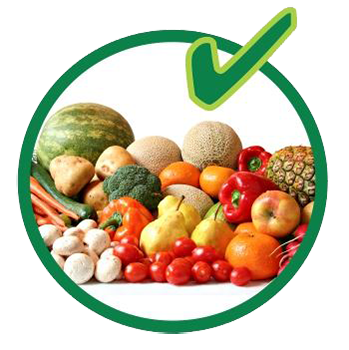 Organic recycling - fruits and vegetables are allowed.